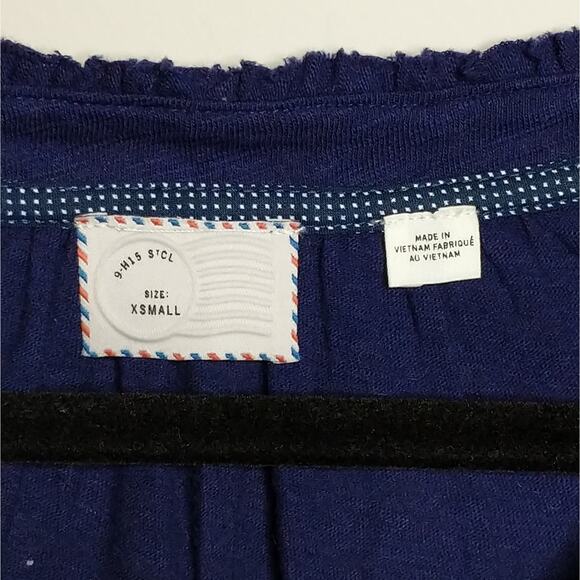 Anthropologie Postmark Henley Top - Size XS - EUC - Picture 6 of 8